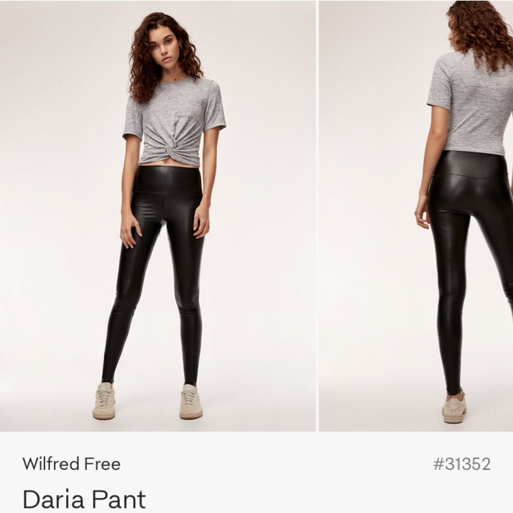 Aritzia Wilfred Free Daria Pants
